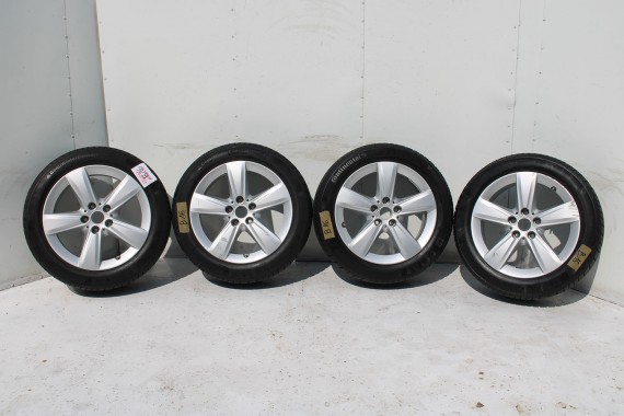 BMW 2 F45 F46 FELGI 17 6855087 OPONY ZIMA KOŁA felga 7.5J*17H2 ET54 opona 205/55/17 95H Continental wzór styl 478