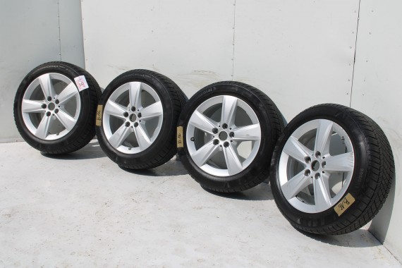 BMW 2 F45 F46 FELGI 17 6855087 OPONY ZIMA KOŁA felga 7.5J*17H2 ET54 opona 205/55/17 95H Continental wzór styl 478