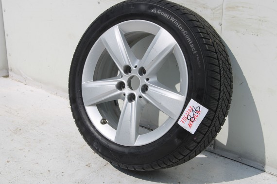 BMW 2 F45 F46 FELGI 17 6855087 OPONY ZIMA KOŁA felga 7.5J*17H2 ET54 opona 205/55/17 95H Continental wzór styl 478