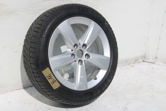 BMW 2 F45 F46 FELGI 17 6855087 OPONY ZIMA KOŁA felga 7.5J*17H2 ET54 opona 205/55/17 95H Continental wzór styl 478