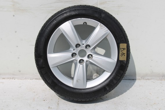 BMW 2 F45 F46 FELGI 17 6855087 OPONY ZIMA KOŁA felga 7.5J*17H2 ET54 opona 205/55/17 95H Continental wzór styl 478