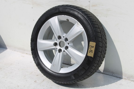 BMW 2 F45 F46 FELGI 17 6855087 OPONY ZIMA KOŁA felga 7.5J*17H2 ET54 opona 205/55/17 95H Continental wzór styl 478