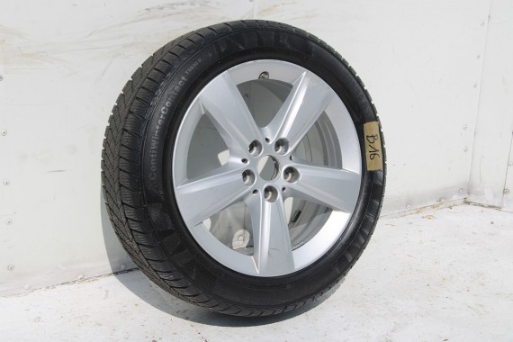 BMW 2 F45 F46 FELGI 17 6855087 OPONY ZIMA KOŁA felga 7.5J*17H2 ET54 opona 205/55/17 95H Continental wzór styl 478