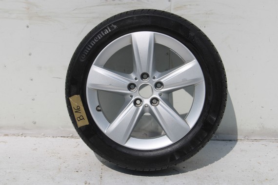 BMW 2 F45 F46 FELGI 17 6855087 OPONY ZIMA KOŁA felga 7.5J*17H2 ET54 opona 205/55/17 95H Continental wzór styl 478