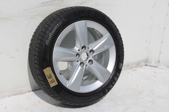 BMW 2 F45 F46 FELGI 17 6855087 OPONY ZIMA KOŁA felga 7.5J*17H2 ET54 opona 205/55/17 95H Continental wzór styl 478