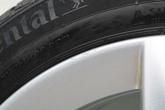BMW 2 F45 F46 FELGI 17 6855087 OPONY ZIMA KOŁA felga 7.5J*17H2 ET54 opona 205/55/17 95H Continental wzór styl 478