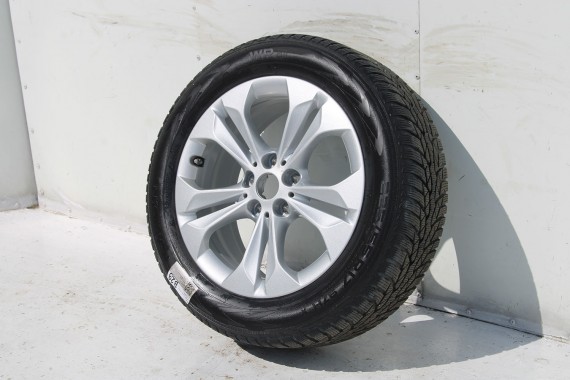 BMW X1 X2 FELGI 17 6856065 OPONY ZIMA KOŁA felga 7.5J*17H2 ET52 opona 225/55/17 97H Nokian wzór styl 564 F48 U11 F39