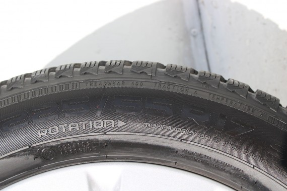 BMW X1 X2 FELGI 17 6856065 OPONY ZIMA KOŁA felga 7.5J*17H2 ET52 opona 225/55/17 97H Nokian wzór styl 564 F48 U11 F39