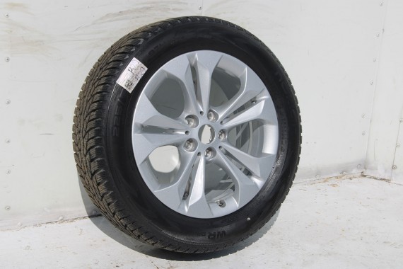 BMW X1 X2 FELGI 17 6856065 OPONY ZIMA KOŁA felga 7.5J*17H2 ET52 opona 225/55/17 97H Nokian wzór styl 564 F48 U11 F39
