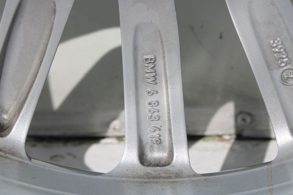 BMW 5 G30 FELGI 19 6863419 OPONY ZIMA KOŁA felga 8J*19H2 ET30 opona 245/50/19 105V 633 Pirelli P SOTTOZERO 3 6 863 419 G31 G32