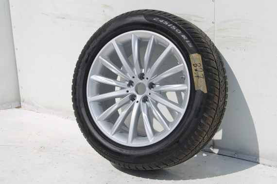 BMW 5 G30 FELGI 19 6863419 OPONY ZIMA KOŁA felga 8J*19H2 ET30 opona 245/50/19 105V 633 Pirelli P SOTTOZERO 3 6 863 419 G31 G32