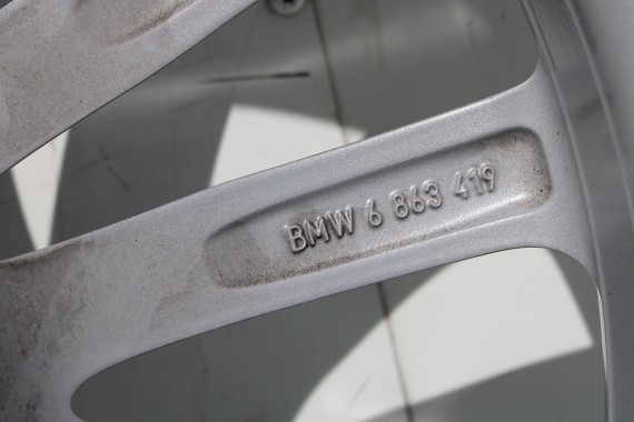 BMW 5 G30 FELGI 19 6863419 OPONY ZIMA KOŁA felga 8J*19H2 ET30 opona 245/50/19 105V 633 Pirelli P SOTTOZERO 3 6 863 419 G31 G32