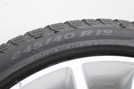 BMW 5 G30 FELGI 19 6863419 OPONY ZIMA KOŁA felga 8J*19H2 ET30 opona 245/50/19 105V 633 Pirelli P SOTTOZERO 3 6 863 419 G31 G32