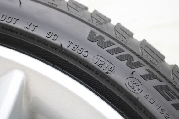 BMW 5 G30 FELGI 19 6863419 OPONY ZIMA KOŁA felga 8J*19H2 ET30 opona 245/50/19 105V 633 Pirelli P SOTTOZERO 3 6 863 419 G31 G32