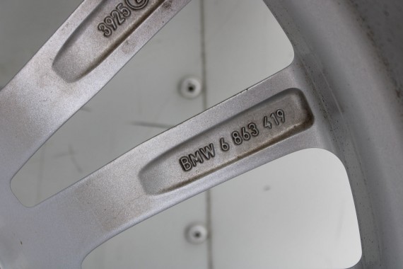 BMW 5 G30 FELGI 19 6863419 OPONY ZIMA KOŁA felga 8J*19H2 ET30 opona 245/50/19 105V 633 Pirelli P SOTTOZERO 3 6 863 419 G31 G32