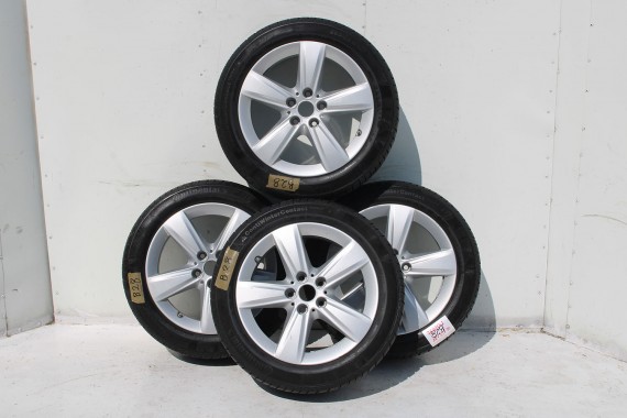 BMW 2 F45 F46 FELGI 17 6855087 OPONY ZIMA KOŁA felga 7.5J*17H2 ET54 opona 205/55/17 95H Continental wzór styl 478