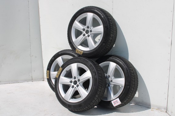 BMW 2 F45 F46 FELGI 17 6855087 OPONY ZIMA KOŁA felga 7.5J*17H2 ET54 opona 205/55/17 95H Continental wzór styl 478
