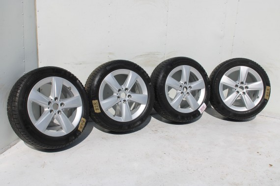 BMW 2 F45 F46 FELGI 17 6855087 OPONY ZIMA KOŁA felga 7.5J*17H2 ET54 opona 205/55/17 95H Continental wzór styl 478