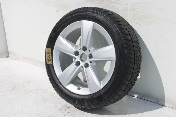 BMW 2 F45 F46 FELGI 17 6855087 OPONY ZIMA KOŁA felga 7.5J*17H2 ET54 opona 205/55/17 95H Continental wzór styl 478