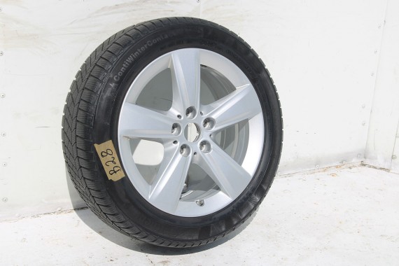 BMW 2 F45 F46 FELGI 17 6855087 OPONY ZIMA KOŁA felga 7.5J*17H2 ET54 opona 205/55/17 95H Continental wzór styl 478
