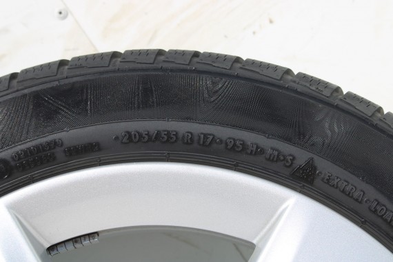 BMW 2 F45 F46 FELGI 17 6855087 OPONY ZIMA KOŁA felga 7.5J*17H2 ET54 opona 205/55/17 95H Continental wzór styl 478