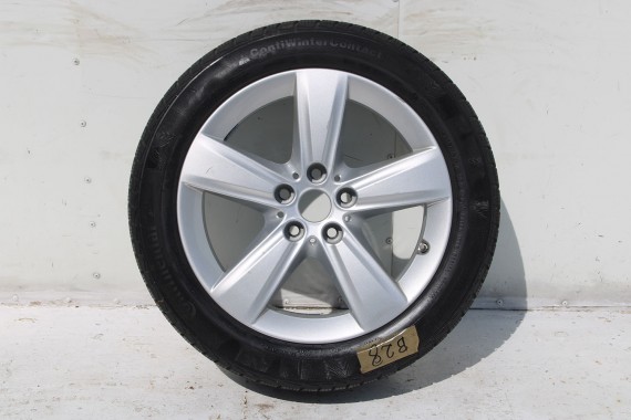BMW 2 F45 F46 FELGI 17 6855087 OPONY ZIMA KOŁA felga 7.5J*17H2 ET54 opona 205/55/17 95H Continental wzór styl 478