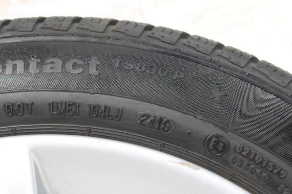 BMW 2 F45 F46 FELGI 17 6855087 OPONY ZIMA KOŁA felga 7.5J*17H2 ET54 opona 205/55/17 95H Continental wzór styl 478