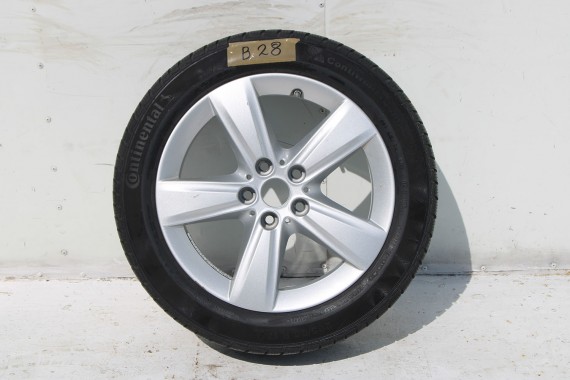 BMW 2 F45 F46 FELGI 17 6855087 OPONY ZIMA KOŁA felga 7.5J*17H2 ET54 opona 205/55/17 95H Continental wzór styl 478