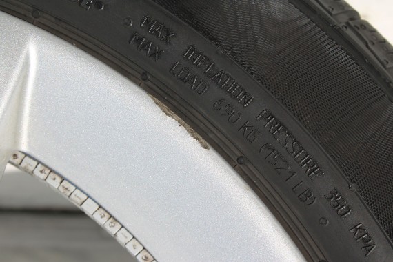 BMW 2 F45 F46 FELGI 17 6855087 OPONY ZIMA KOŁA felga 7.5J*17H2 ET54 opona 205/55/17 95H Continental wzór styl 478