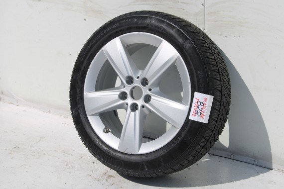 BMW 2 F45 F46 FELGI 17 6855087 OPONY ZIMA KOŁA felga 7.5J*17H2 ET54 opona 205/55/17 95H Continental wzór styl 478