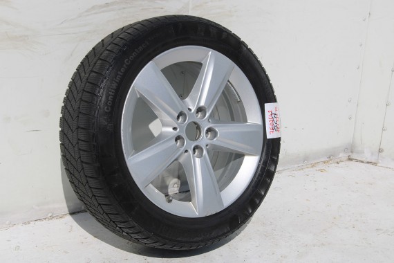 BMW 2 F45 F46 FELGI 17 6855087 OPONY ZIMA KOŁA felga 7.5J*17H2 ET54 opona 205/55/17 95H Continental wzór styl 478