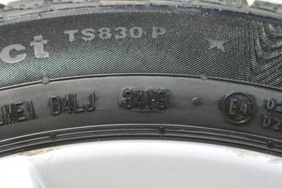 BMW 2 F45 F46 FELGI 17 6855087 OPONY ZIMA KOŁA felga 7.5J*17H2 ET54 opona 205/55/17 95H Continental wzór styl 478
