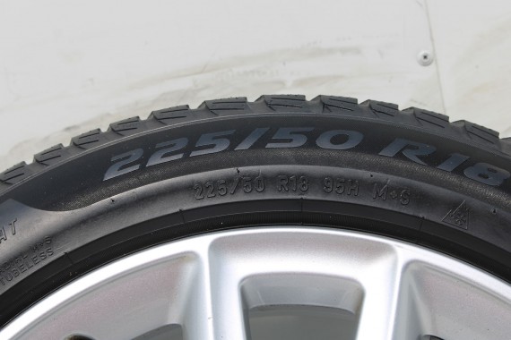 MINI COUNTRYMAN F60 FELGI 18 6888852 OPONY ZIMA KOŁA felga 7.5J*18H2 ET51 opona 225/50/18 PIRELLI styl JCW815 6888851 6 888 852