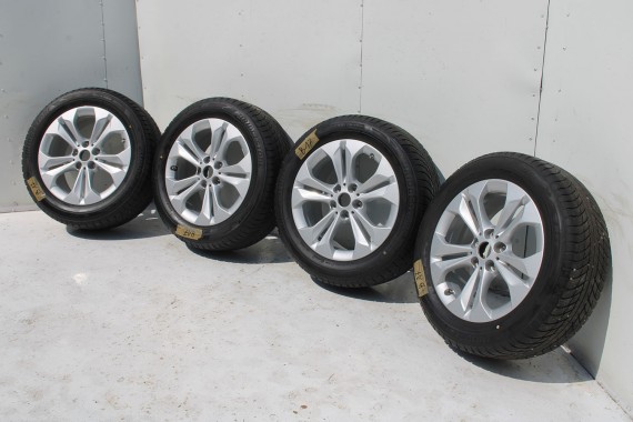 BMW X1 X2 FELGI 17 6856065 OPONY ZIMA KOŁA felga 7.5J*17H2 ET52 opona 225/55/17 97H Bridgestone wzór styl 564 F48 U11 F39