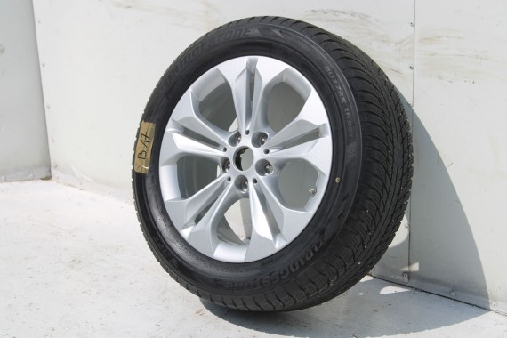 BMW X1 X2 FELGI 17 6856065 OPONY ZIMA KOŁA felga 7.5J*17H2 ET52 opona 225/55/17 97H Bridgestone wzór styl 564 F48 U11 F39