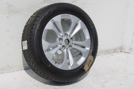 BMW X1 X2 FELGI 17 6856065 OPONY ZIMA KOŁA felga 7.5J*17H2 ET52 opona 225/55/17 97H Bridgestone wzór styl 564 F48 U11 F39