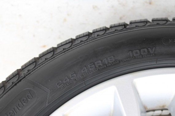 BMW 5 G30 G31 FELGI 18 6863418 OPONY ZIMA KOŁA felga 8.5JX*19H2 ET25 opona 245/45/20 100V Goodyear styl 632 6 863 418 6863418