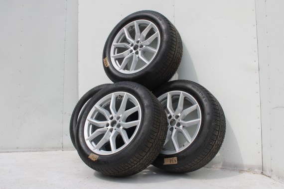 BMW X5M X6M FELGI 19 6880685 OPONY ZIMA KOŁA felga 9J*19H2 ET38 opona 265/50/19 734 Continental X5 X6 8090715 RSC RDCI TPMS