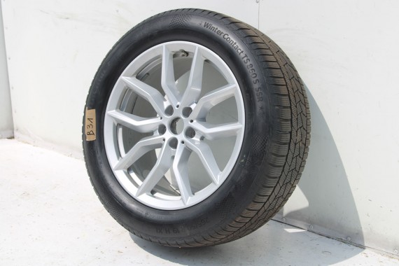 BMW X5M X6M FELGI 19 6880685 OPONY ZIMA KOŁA felga 9J*19H2 ET38 opona 265/50/19 734 Continental X5 X6 8090715 RSC RDCI TPMS
