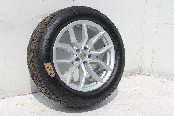 BMW X5M X6M FELGI 19 6880685 OPONY ZIMA KOŁA felga 9J*19H2 ET38 opona 265/50/19 734 Continental X5 X6 8090715 RSC RDCI TPMS