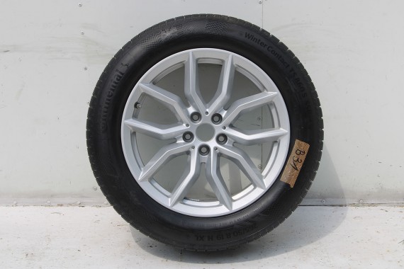 BMW X5M X6M FELGI 19 6880685 OPONY ZIMA KOŁA felga 9J*19H2 ET38 opona 265/50/19 734 Continental X5 X6 8090715 RSC RDCI TPMS