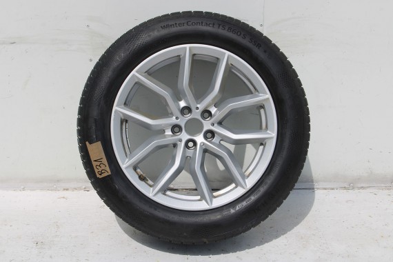 BMW X5M X6M FELGI 19 6880685 OPONY ZIMA KOŁA felga 9J*19H2 ET38 opona 265/50/19 734 Continental X5 X6 8090715 RSC RDCI TPMS