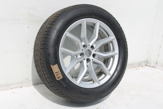 BMW X5M X6M FELGI 19 6880685 OPONY ZIMA KOŁA felga 9J*19H2 ET38 opona 265/50/19 734 Continental X5 X6 8090715 RSC RDCI TPMS