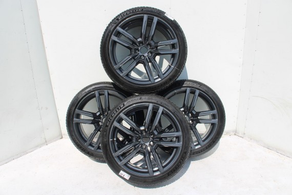 BMW X5M X6M FELGI 21 8090794 8090795 OPONY ZIMA KOŁA felga 10,5J*21EH2 ET28 opona 295/35/21 M808 39066 Michelin X5 X6 8090715