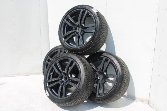 BMW X5M X6M FELGI 21 8090794 8090795 OPONY ZIMA KOŁA felga 10,5J*21EH2 ET28 opona 295/35/21 M808 39066 Michelin X5 X6 8090715