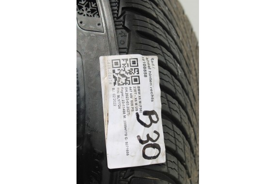 BMW X5M X6M FELGI 21 8090794 8090795 OPONY ZIMA KOŁA felga 10,5J*21EH2 ET28 opona 295/35/21 M808 39066 Michelin X5 X6 8090715