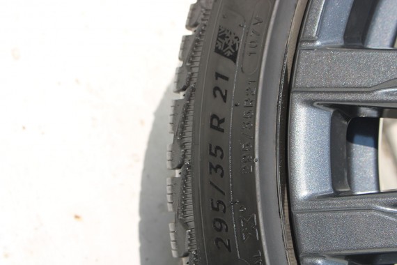 BMW X5M X6M FELGI 21 8090794 8090795 OPONY ZIMA KOŁA felga 10,5J*21EH2 ET28 opona 295/35/21 M808 39066 Michelin X5 X6 8090715