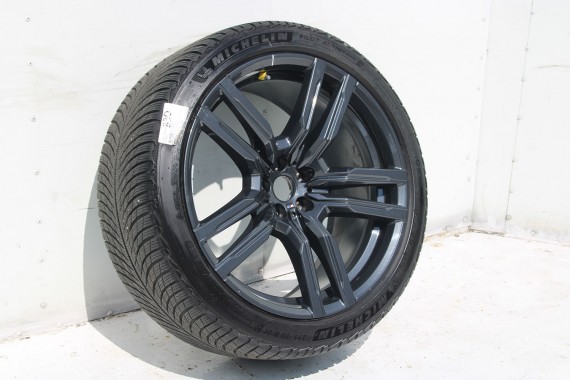 BMW X5M X6M FELGI 21 8090794 8090795 OPONY ZIMA KOŁA felga 10,5J*21EH2 ET28 opona 295/35/21 M808 39066 Michelin X5 X6 8090715