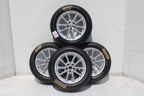 BMW 5 G30 FELGI 17 6868217 OPONY ZIMA KOŁA felga 7.5J*17H2 ET27 opona 225/55/17 97H 618 Goodyear 6 863 419 G31 G32 6 868 217 G31