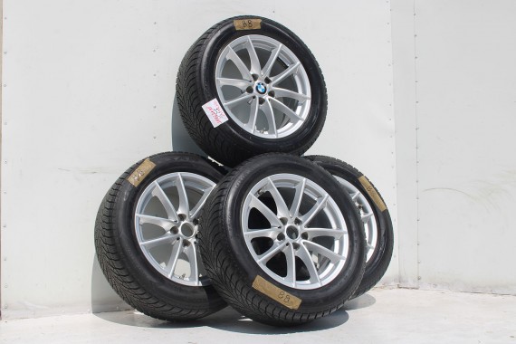 BMW 5 G30 FELGI 17 6868217 OPONY ZIMA KOŁA felga 7.5J*17H2 ET27 opona 225/55/17 97H 618 Goodyear 6 863 419 G31 G32 6 868 217 G31